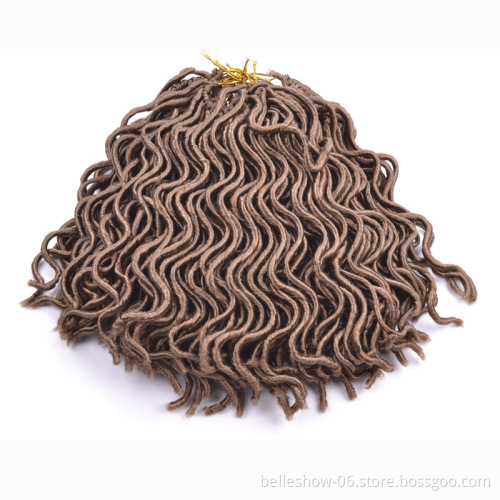 Wholesale  Faux Locst Ombre Colors Dreadlocks Braid Synthetic Long Style Braid Hair extensions weaves  12'' 24roots